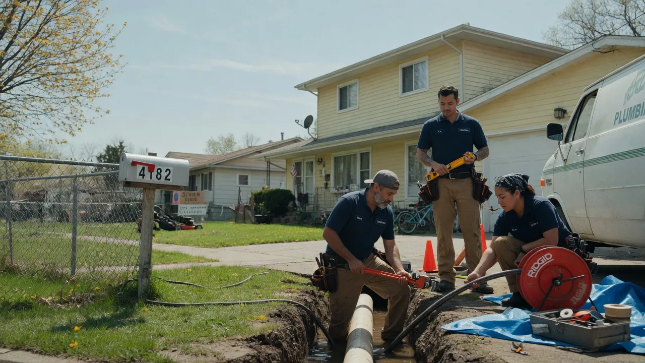 Gas Line Repair in Blanchardville, WI near me